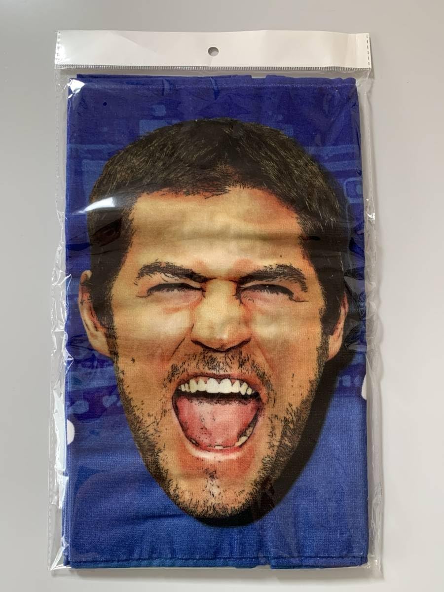 ベイスターズ #96:T.バウアー フェイスタオル ハーフパンツ SET ベイスターズ #96:T.バウアー / フェイスタオル ハーフパンツ